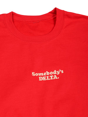 
                
                    Load image into Gallery viewer, Somebody&amp;#39;s DELTA. Crewneck Sweater
                
            