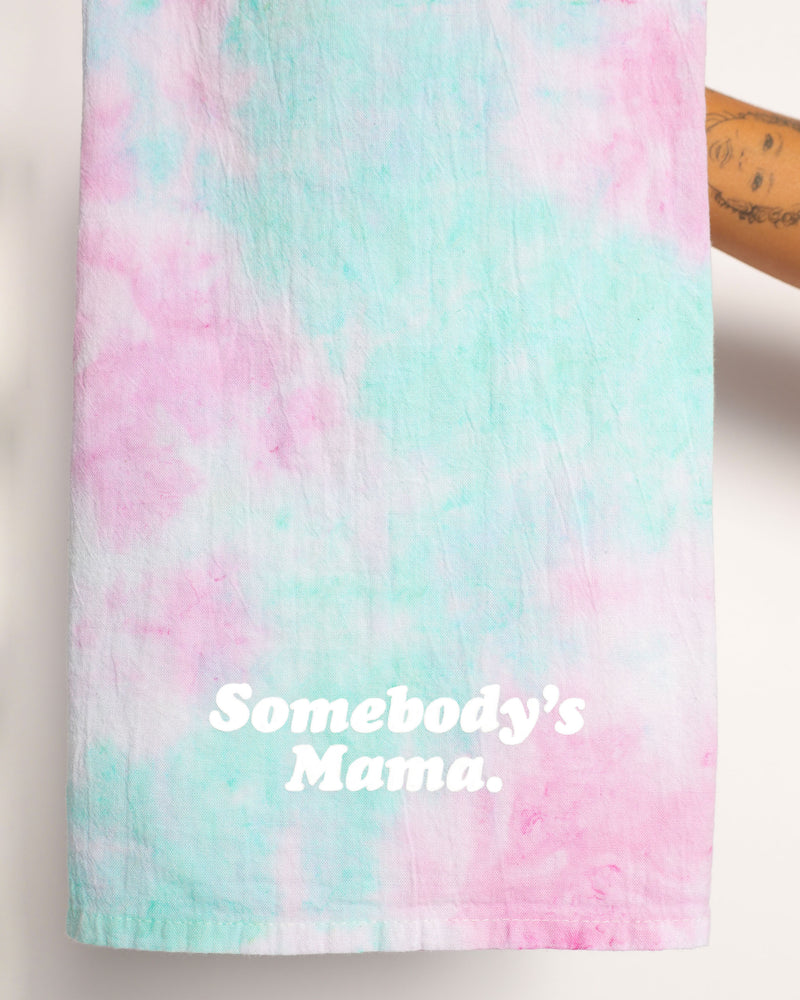 
                
                    Load image into Gallery viewer, ‘ Somebody’s MAMA  ‘ Kitchen Hand Towel
                
            